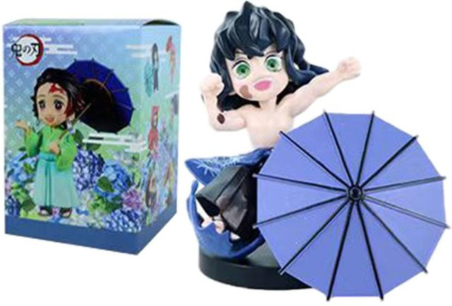 Yiran toy 1 Kimetsu No Yaiba Pflaumenregen Blind Box, 6-teiliges Set, Action Figur, ab 14 Jahren - Bild 1
