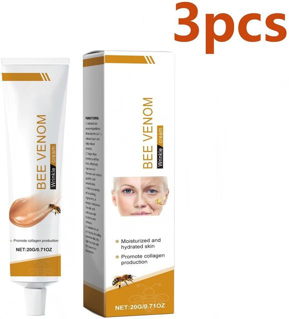 OUHOE Bienengiftcreme, Gesichtscreme mit Kollagen, 20g, Reife Haut - Bild 1