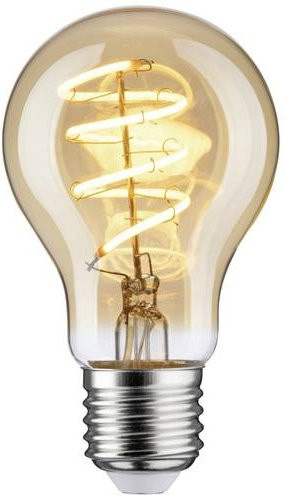 Paulmann LED E27 Glühbirne 5W Gold Transparent Dimmbar Warmweiß Durchmesser: 60 mm, Höhe: 106 mm - Bild 1