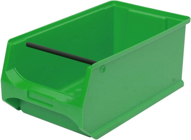 BRB Profi Sichtboxen LB3T aus Kunststoff, grün, 20 Stück, B/T/H: 20,0 x 15,0 x 35,0 cm - Bild 1