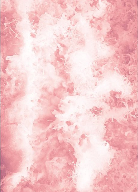 Komar Wandbild Pink Bubbles in Pink, Breite: 50 cm, Höhe: 70 cm - Bild 1