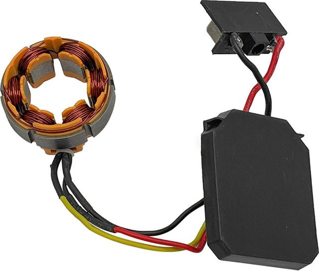 Dayi Ersatzset für bürstenlose Elektroschrauber mit Steuerplatine und Stator, 18 V und 21 V, Schwarz, passend für Dayi 2106, 161 und 169 - Bild 1