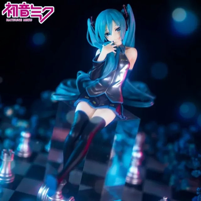 Bandai Hatsune Miku Figur, PVC Puppe, 16cm - Bild 1