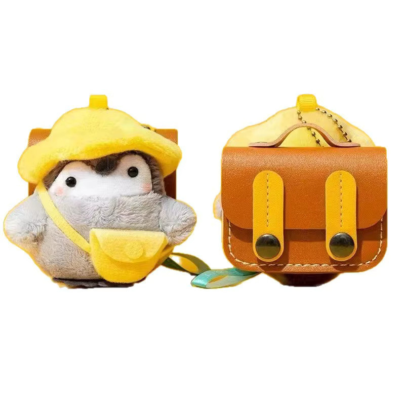Gelber Pinguin-Rucksack Schutzhülle für Apple AirPods Pro 2., 3. und 4. Generation - Bild 3