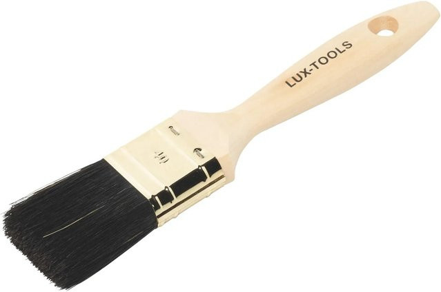 LUX-TOOLS Profi Flachpinsel für Lacke und Kunstharz, Breite: 40 mm - Bild 1