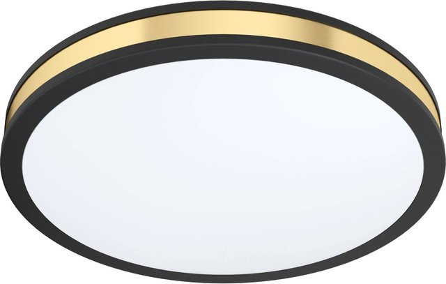 Eglo LED-Deckenleuchte Pescaito in Schwarz, Gold und Weiß - Bild 1