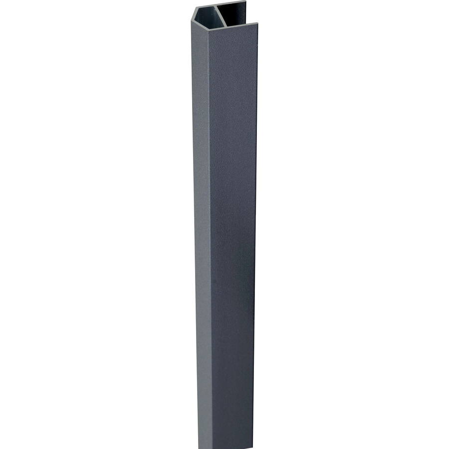 GroJa Abschlussprofil Mix-It für Schrägelemente aus Aluminium, Anthrazit, B/T/H: 150 x 2 x 2 cm - Bild 2