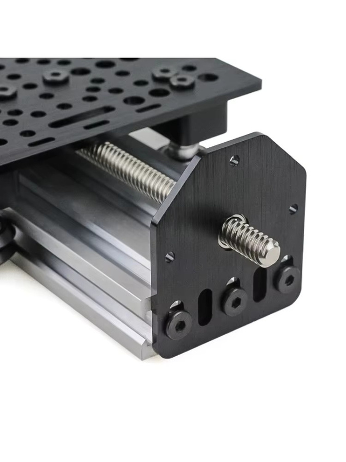 Openbuilds Endmontageplatte für Nema17 und Nema23 Schrittmotoren mit V-Nut, Farbe: Schwarz, Dicke: 3 mm - Bild 3