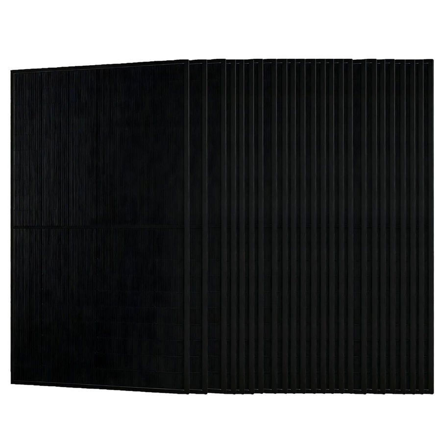 JA Solar 500W Bifazial Glas-Glas Monokristallines Solarmodul Full Black JAM60D41 LB Set mit 24 Stück - Bild 2