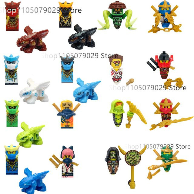 OTRAINBOW Ninjago Bausteine, Ninja, Bunt / Mehrfarbig - Bild 1