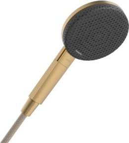Hansgrohe Raindance EcoSmart Handbrause mit 3 Strahlarten in Brushed Bronze, Durchmesser: 12,5 cm - Bild 1