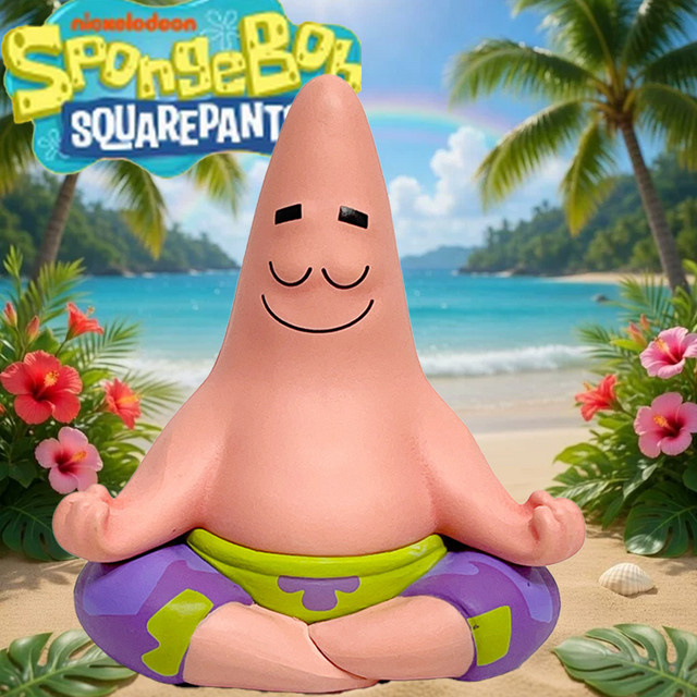 Bandai SpongeBob Patrick Star Figur, Desktop-Ornament - Bild 1