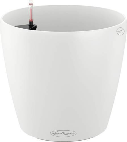 Lechuza Pflanzgefäß Classico Color 21 Weiß, Durchmesser: 22 cm, Höhe: 20,5 cm - Bild 1