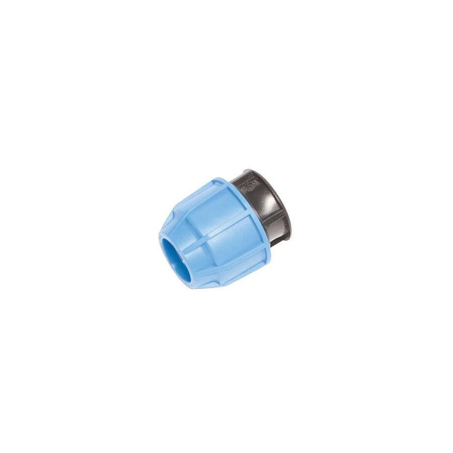 LUX-TOOLS Endkappe für PE-Rohre Ø 25 mm aus Kunststoff in Blau - Bild 2