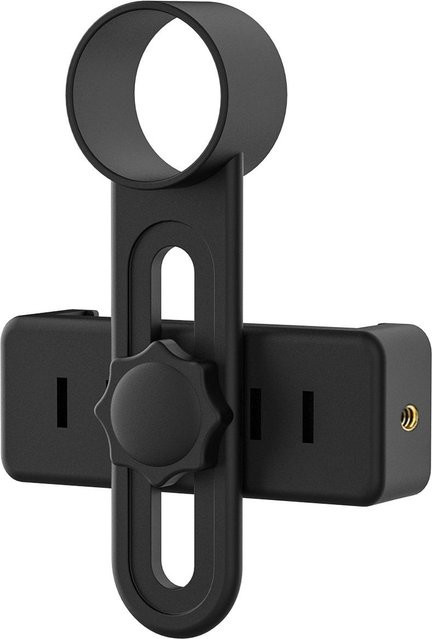 BC Electrical Appliances Universal Handyhalterung mit Teleskop-Federanschluss für Kamera und Video, Schwarz, 30 mm - Bild 1