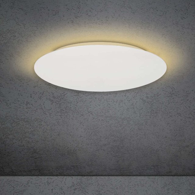 Escale Blade 59 LED-Deckenleuchte in Weiß und Gold aus Aluminium mit Up-Down-Lichtfunktion und 2700K - Bild 1