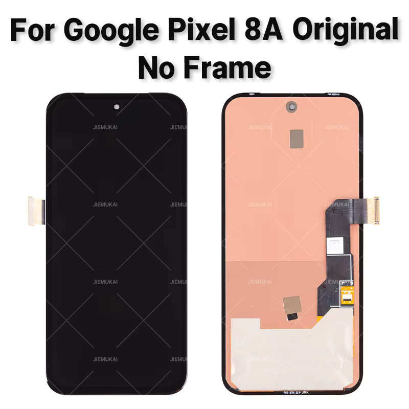 Ersatz LCD Display mit Touchscreen Digitizer Montage für Google Pixel 8A in Schwarz - Bild 3