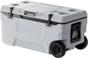VEVOR tragbare Kühlbox mit Eisspeicherung und Getränkehalter, 74 Qt / 120 Dosen, isoliert für Picknicks und Reisen - Bild 1