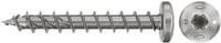 Fischer PowerFast II Spanplattenschraube aus Edelstahl in Silber, Durchmesser: 5,0 mm, Länge: 40,0 mm, mit Halbrundkopf und Torx-Antrieb - Bild 1