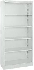 SSI Schäfer Stahlregal MS iCONOMY in Grau mit 5 Ordnerhöhen, B/T/H: 80 x 40 x 193,5 cm - Bild 1