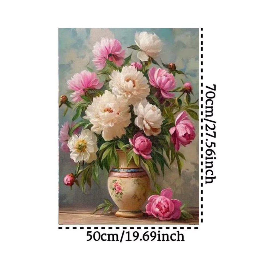 AZNM Blumenherausforderung Pfingstrosen, Puzzle, 1.000 Teile - Bild 2