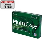 Multicopy Kopierpapier DIN A3, 80 g/m², hochweiß, 500 Blatt - Bild 1