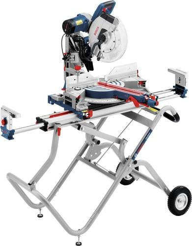 Bosch Professional Transport- und Arbeitstisch GTA 2500W klappbar aus Stahl in Blau - Bild 1