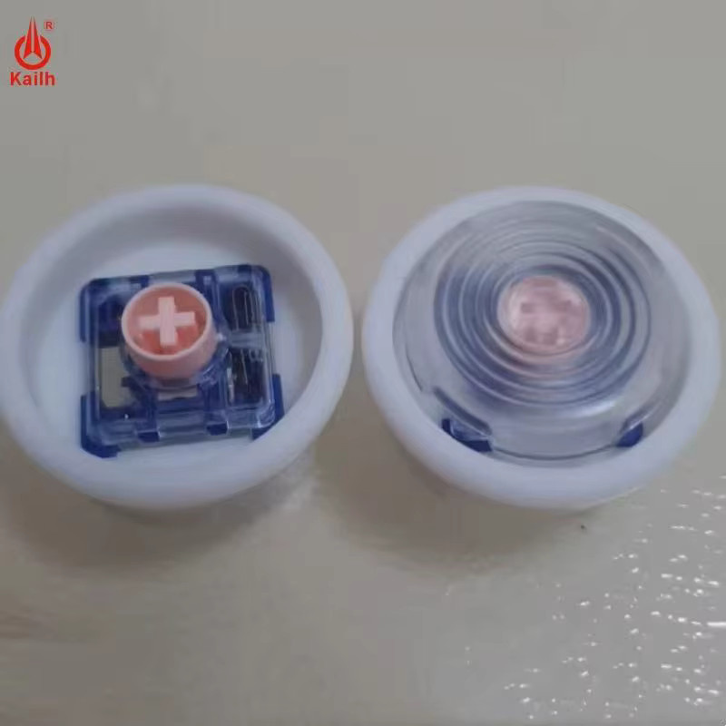 Kailh Low Profile Silent Mechanical Keyboard Switches Deep Sea Islet Pink MINI Linear für Hitbox MG68 Xiaoshun A75 - Bild 2