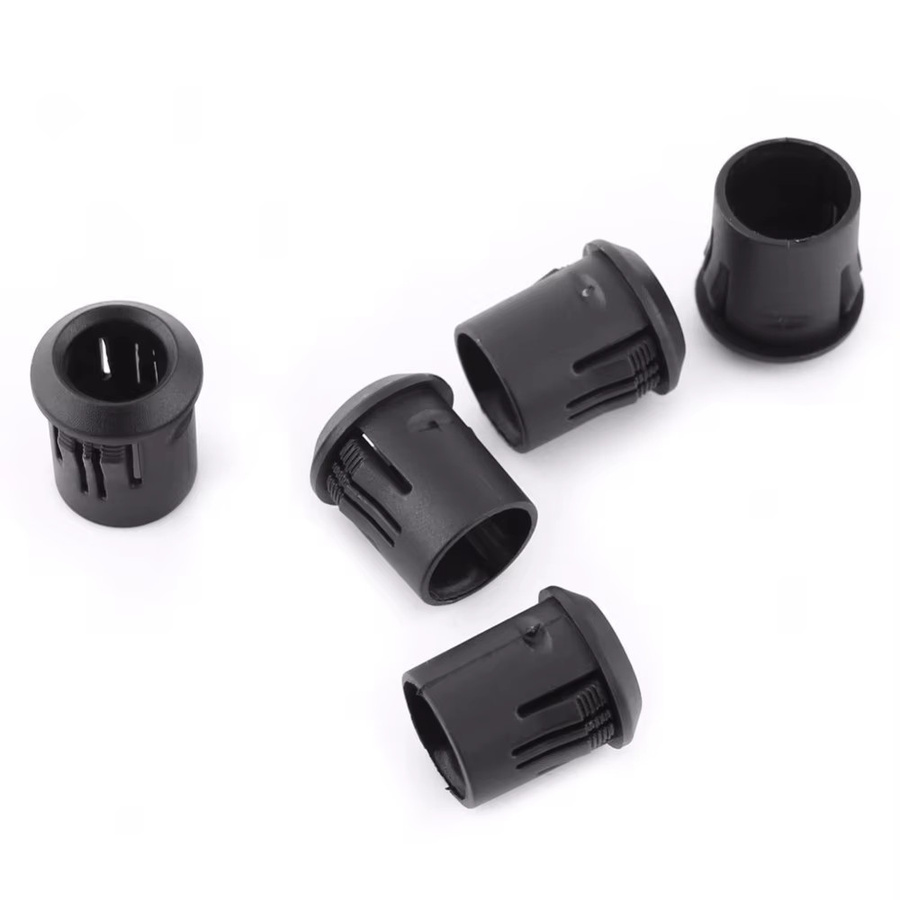 TAKEY Lampenfassung Diodenhalter aus Kunststoff in Schwarz für LED mit Clip und Lünette für 3mm, 5mm, 8mm und 10mm - Bild 2
