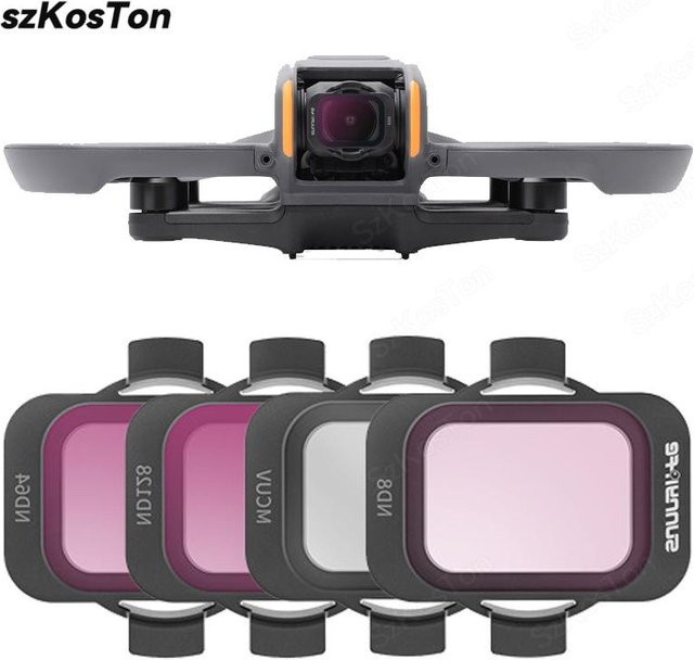 Sunnylife Filter-Set für DJI Avata 2 mit MCUV HD Glaslinsen und ND8/16/32/64 Filtern - Bild 1