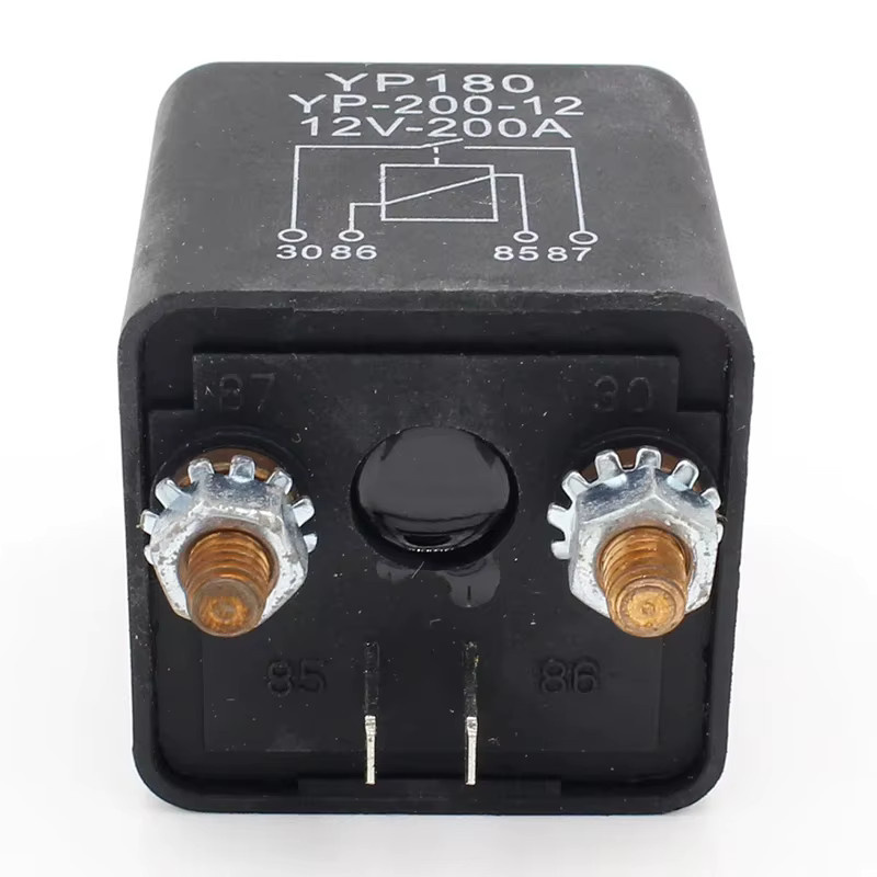 ELECAPITAL High Power Auto Relais 12 V DC 200A für Auto und Lkw in Schwarz - Bild 3