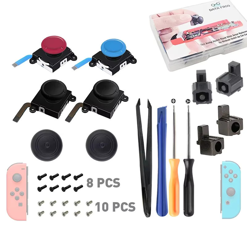 DATA FROG 3D-Joystick-Ersatzkit für Nintendo Switch Lite und OLED - Bild 3