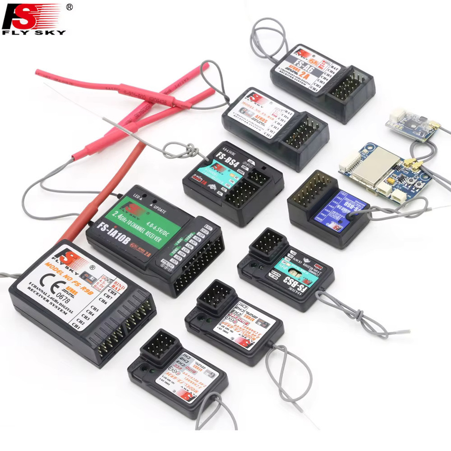 Flysky RC-Empfänger FS-GR3E FS-A6 FS-R6B FS-X6B FS-iA6 FS-iA6B FS-A8S FS-R9B FS-iA10 FS-iA10B - Bild 1