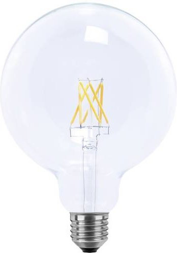 Segula LED Globeform Leuchtmittel E27, 6.5W (entspricht 51W), Warmweiß, Transparent, Durchmesser: 12.5 cm, Höhe: 18.0 cm - Bild 1