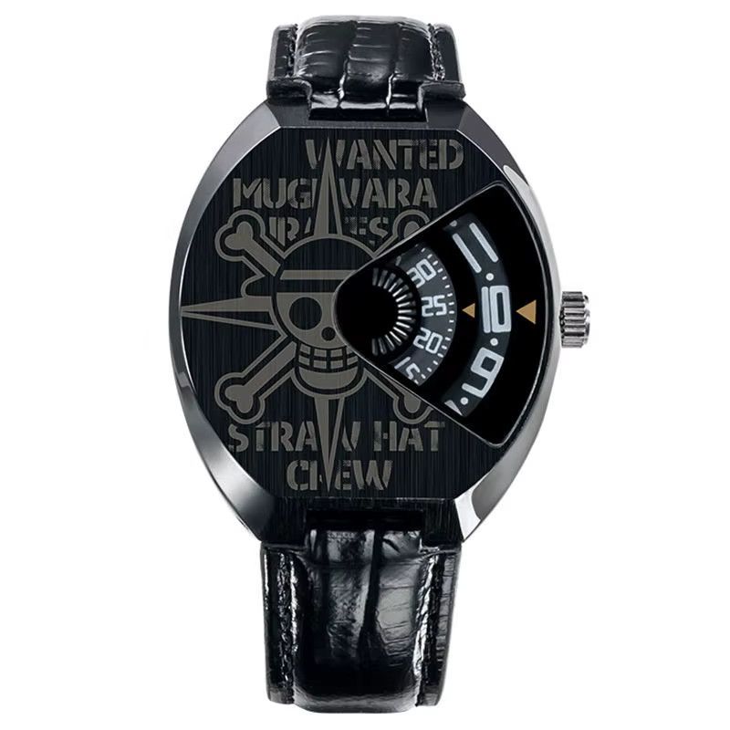 ONE PIECE Anime Armbanduhr mit Ruffy Zoro und Chopper Motiv für Jungen - Bild 3