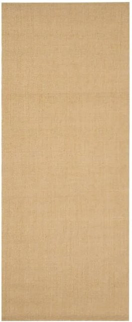 vidaXL Teppich aus Sisal in Beige und Braun, Rechteckig, Breite: 100 cm, Länge: 250 cm - Bild 1