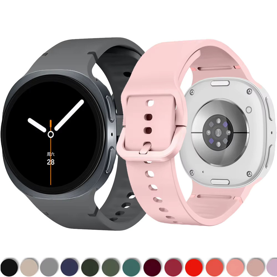 I LOVE LUO Silikon Armband für Samsung Galaxy Watch 8 Sport Correa Pulseira - Bild 2
