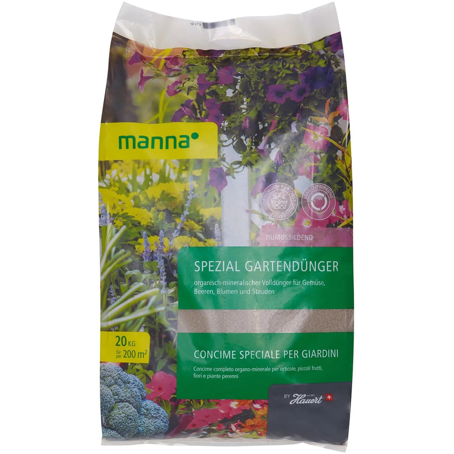 Manna Spezial Gartendünger mit NPK 8-2-10, 20 kg - Bild 2