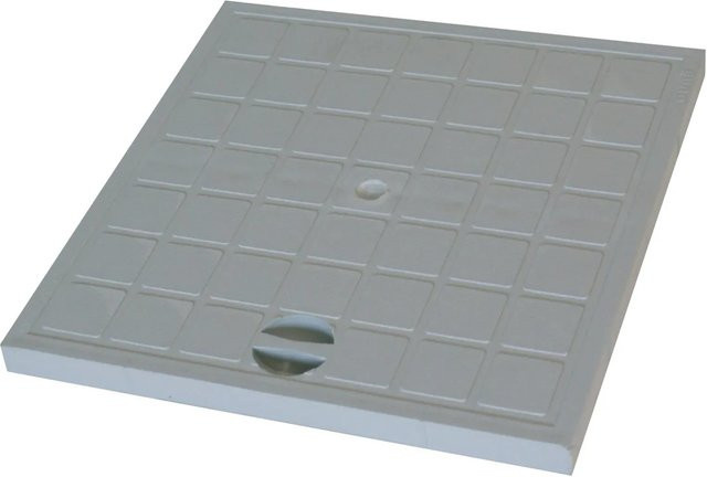 Marley Schachtdeckel aus Kunststoff in Grau, B/B: 20 x 20 cm - Bild 1