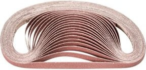 PFERD Korund Schleifband BA A80 braun für universelle Anwendung mit Bandschleifern B: 12 mm, L: 520 mm - Bild 1