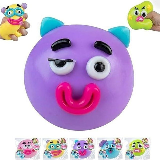 Binchi Hundegesicht Tausch Squishy, Knetspielzeug - Bild 1