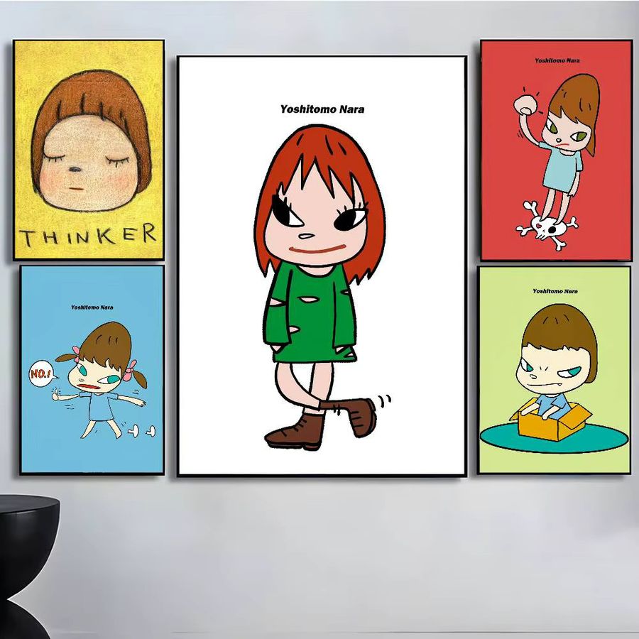 Yoshitomo Nara Kunstposter für deine Wanddekoration im Wohnzimmer oder Schlafzimmer - Bild 2