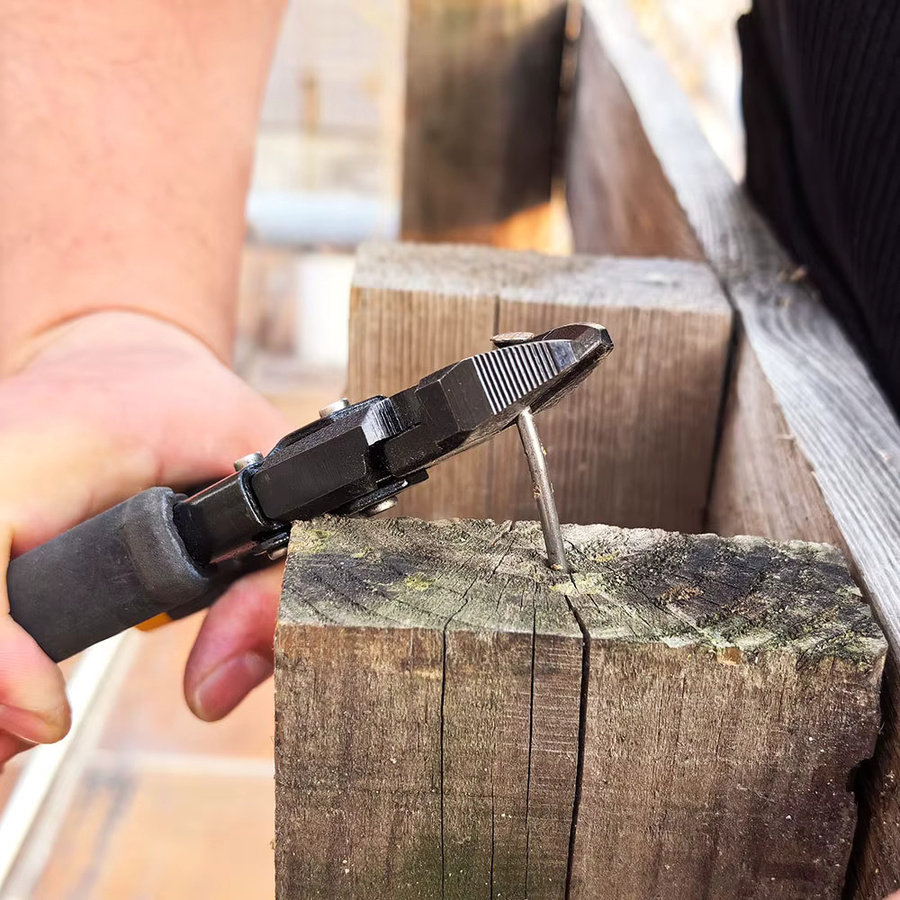 TOUGHBUILT 7,5 Zoll Seitenschneider aus Chrom-Vanadium-Stahl mit zusammengesetzter Aktion und verstellbaren Backen - Bild 5