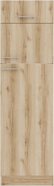OPTIFIT Livorno290 Küchen-Geräteumbauschrank in Wildeiche Nachbildung, Farbe Braun, Breite: 60 cm - Bild 1
