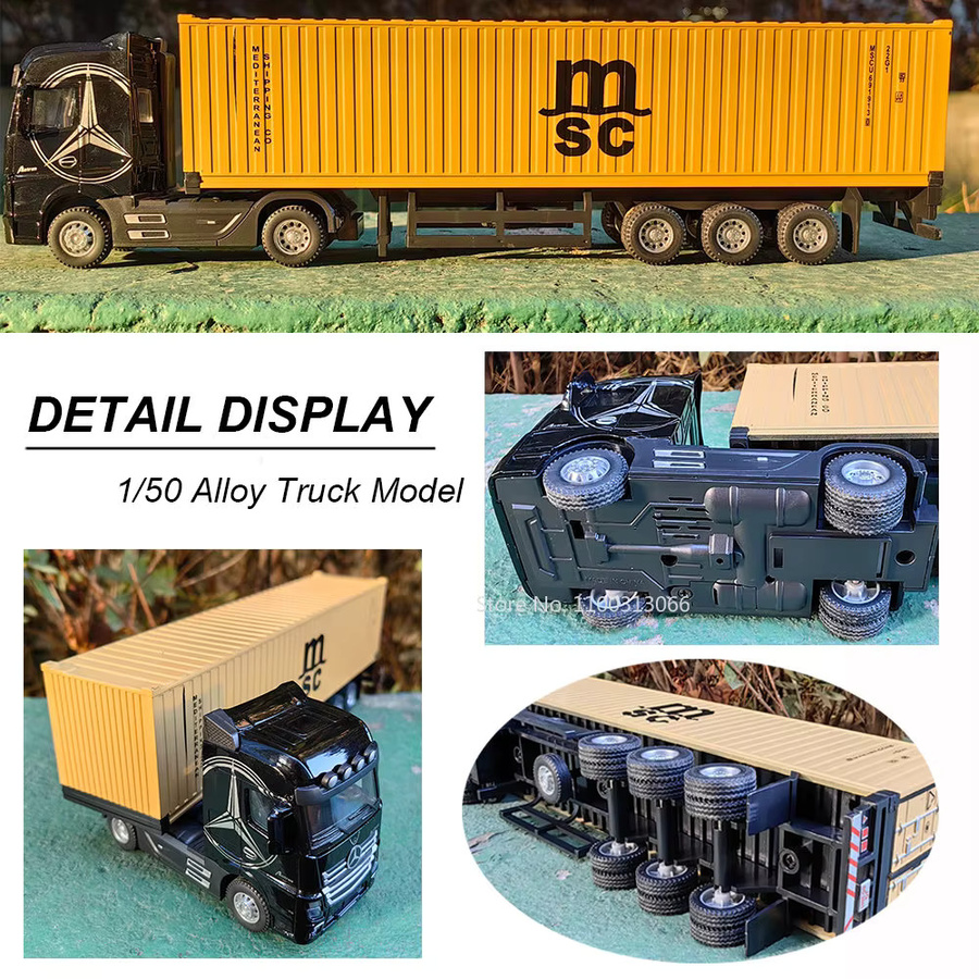 MINI AUTO Lkw Auto Modell Spielzeug, 1:50, Metall, mit Licht und Sound - Bild 4