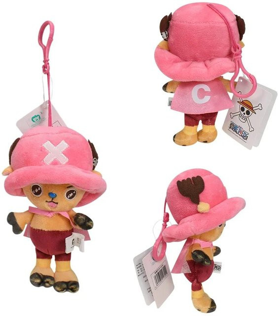 One Piece Luffy Plüsch Anhänger Puppe, Rosa, ab 6 Jahren - Bild 1