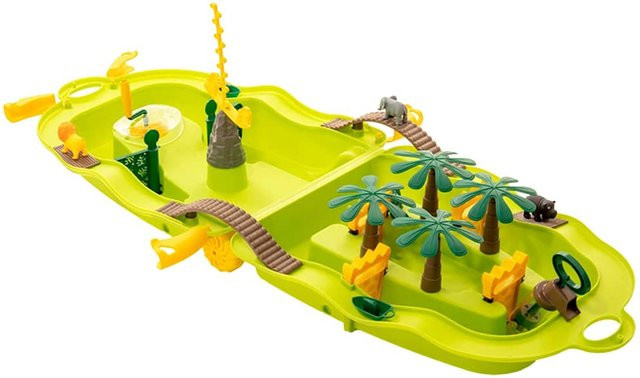 Vidaxl Wasser-Spielplatz auf Rädern, Dschungel-Motiv - Bild 1
