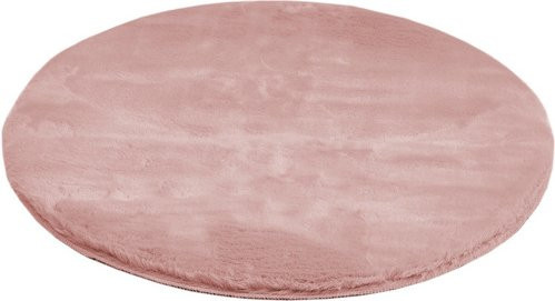 Runder Teppich Loano von LUXORLIVING in Pink, Durchmesser: 80 cm - Bild 1