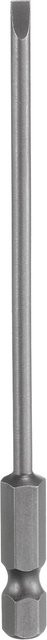 UXCELL Magnetische Schlitzschraubendreher-Bits aus S2 Stahl in Silber, 1/4 Zoll Sechskantschaft - Bild 1