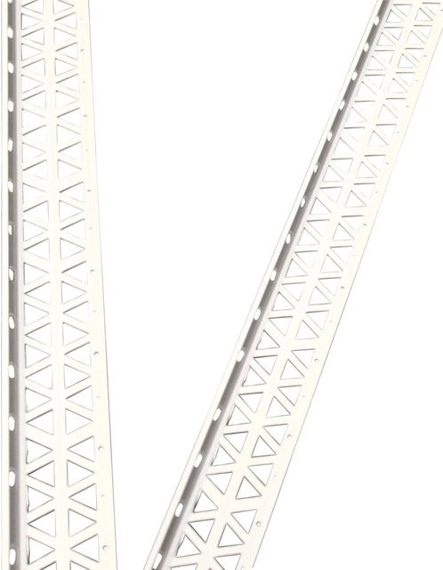 ProfileXXL Eckschutzprofil aus PVC in Weiß, B/H: 40 x 40 mm, Länge: 2,5 m - Bild 1